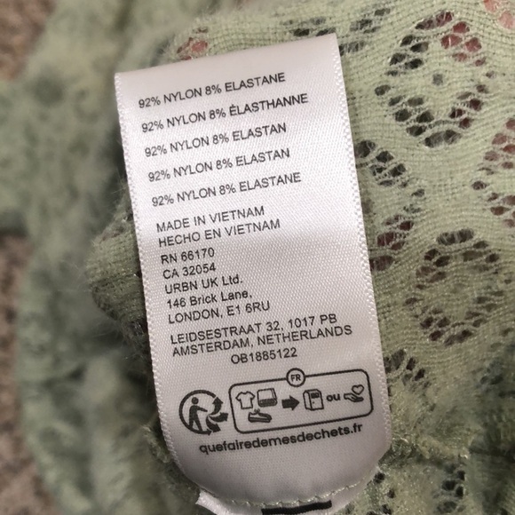 Blue Kimchi UO Green Patterned Cardigan - Picture 8 of 11